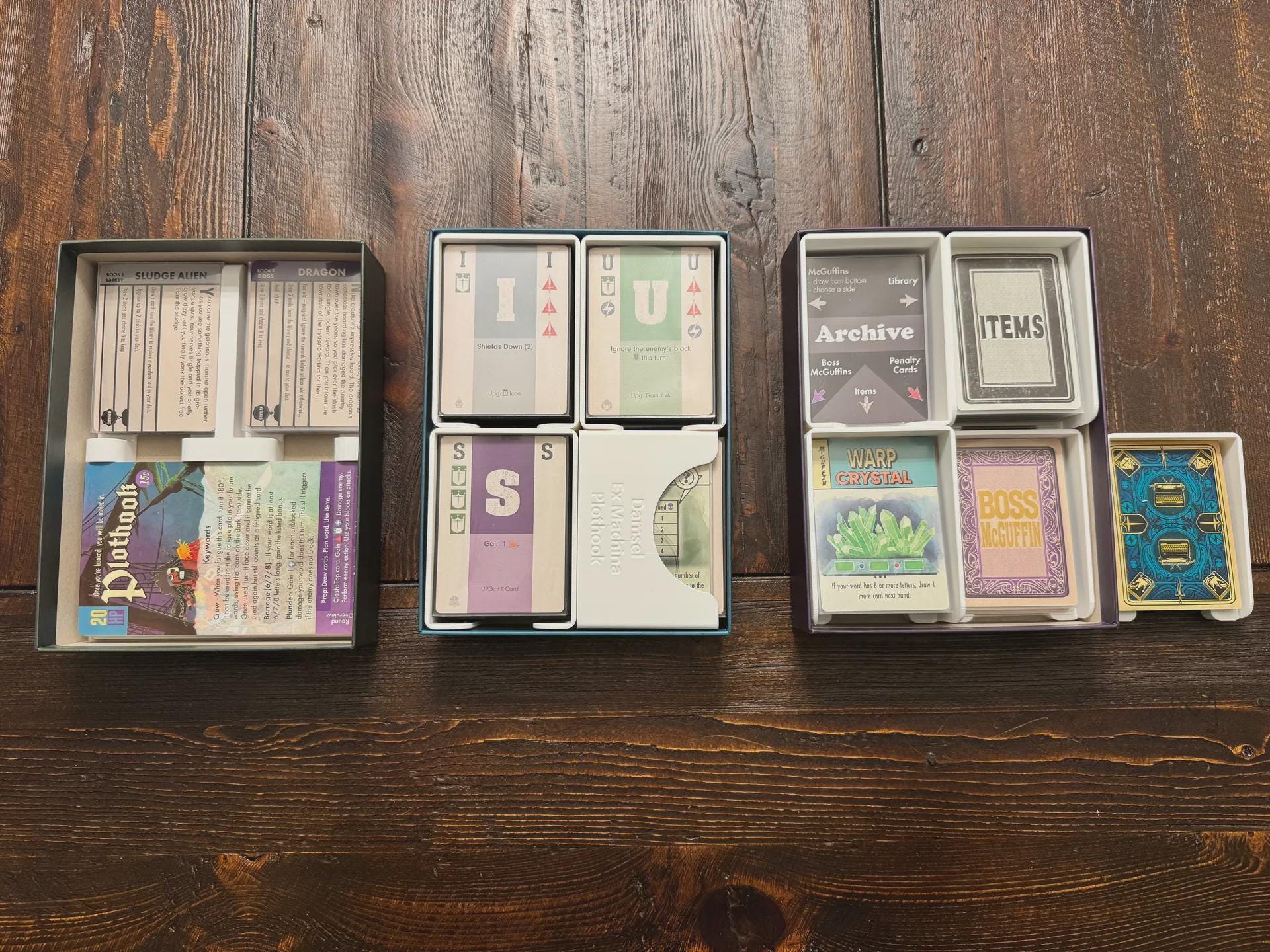 Paperback Adventures Volume 1 Insert / Organizer - Eco Friendly 3D Printing Using Solar Power