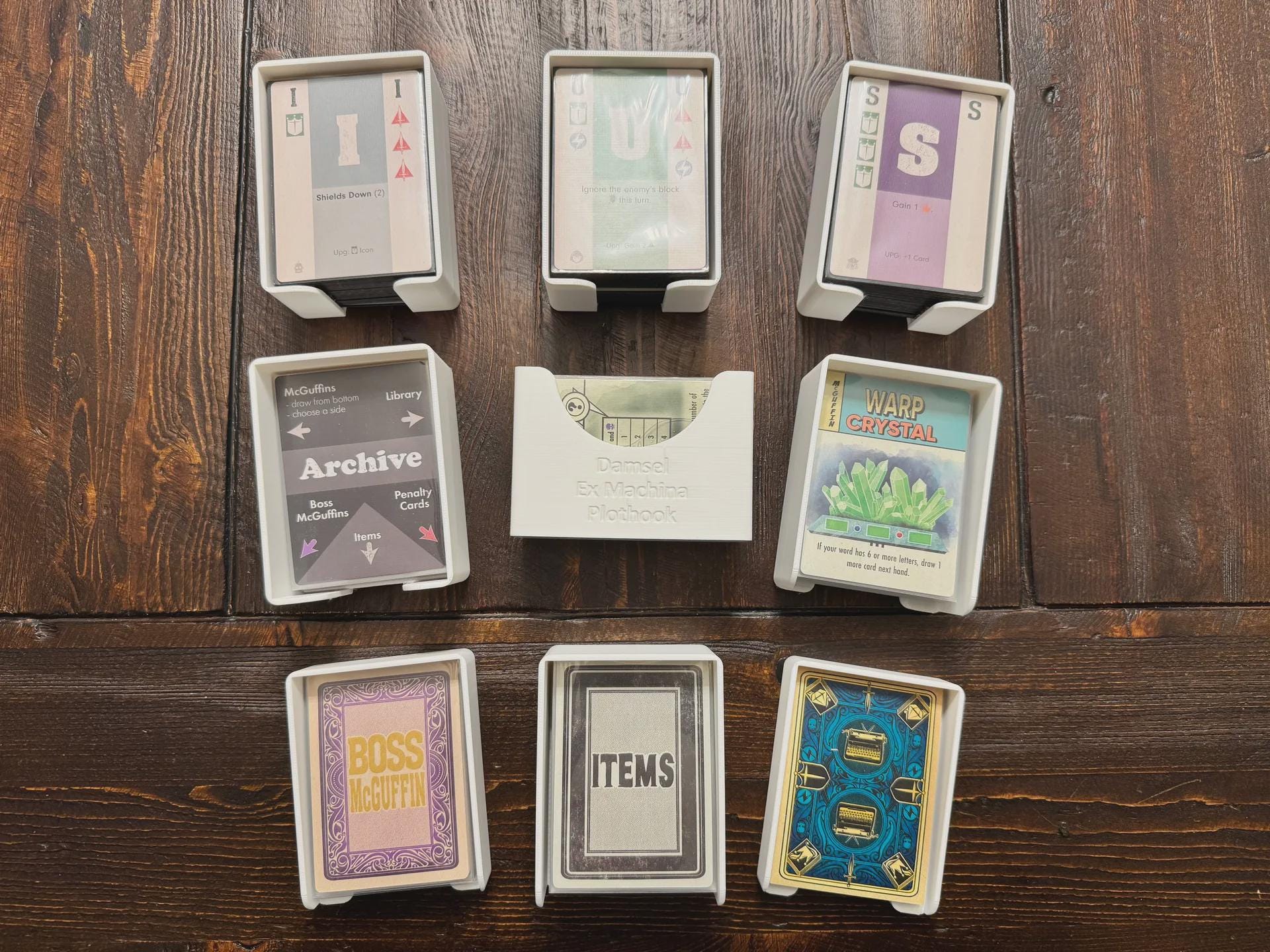 Paperback Adventures Volume 1 Insert / Organizer - Eco Friendly 3D Printing Using Solar Power