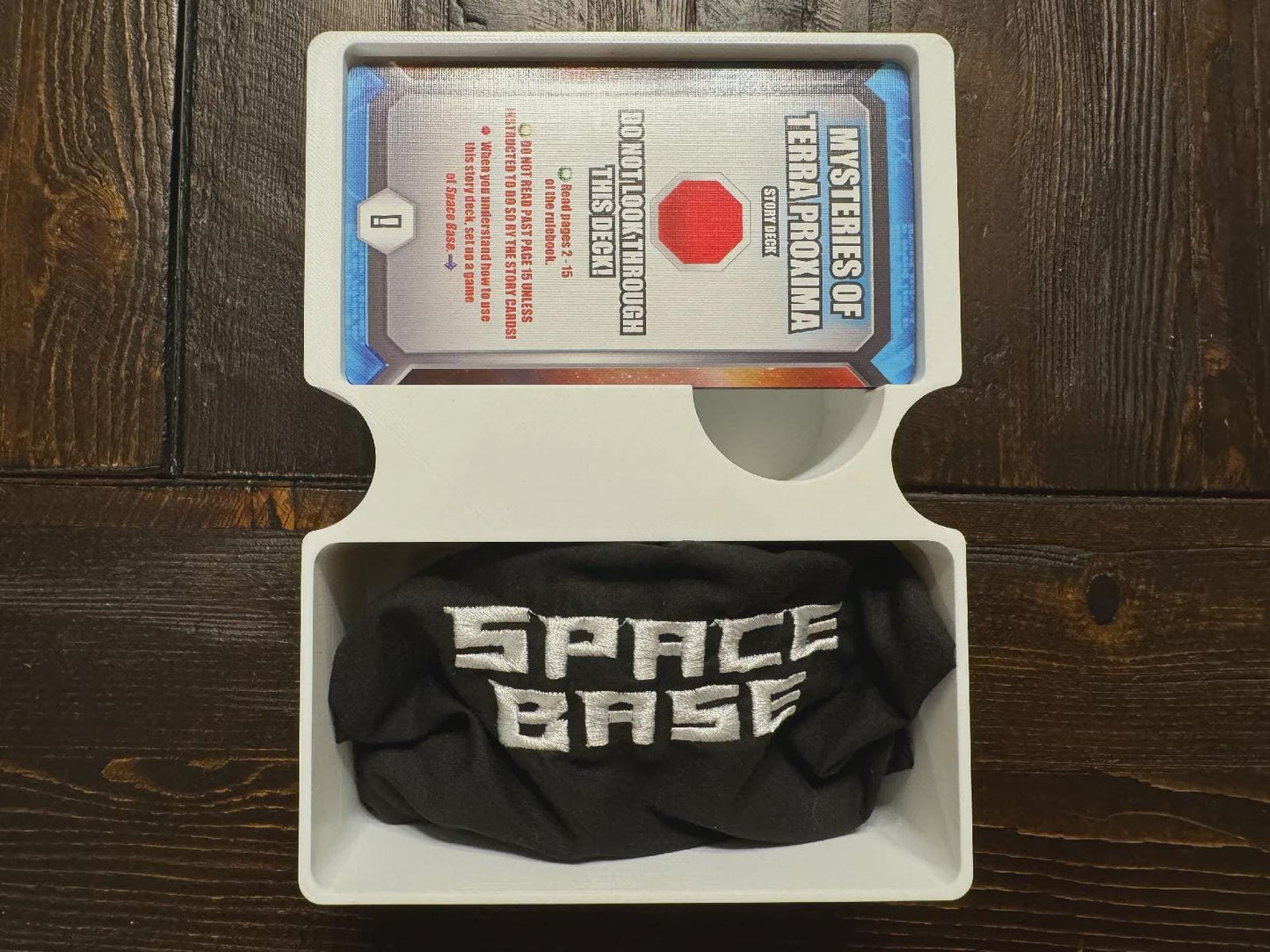 Space Base Insert / Organizer - Holds All Expansions Through Genesis in the Command Station Box - Eco Friendly 3D Printing Farm