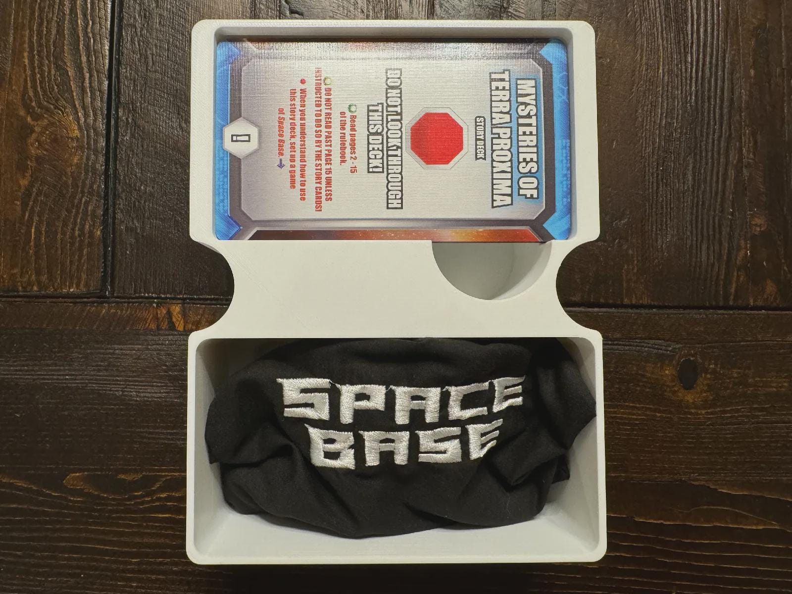 Space Base Insert / Organizer - Holds All Expansions Through Genesis in the Command Station Box - Eco Friendly 3D Printing Farm