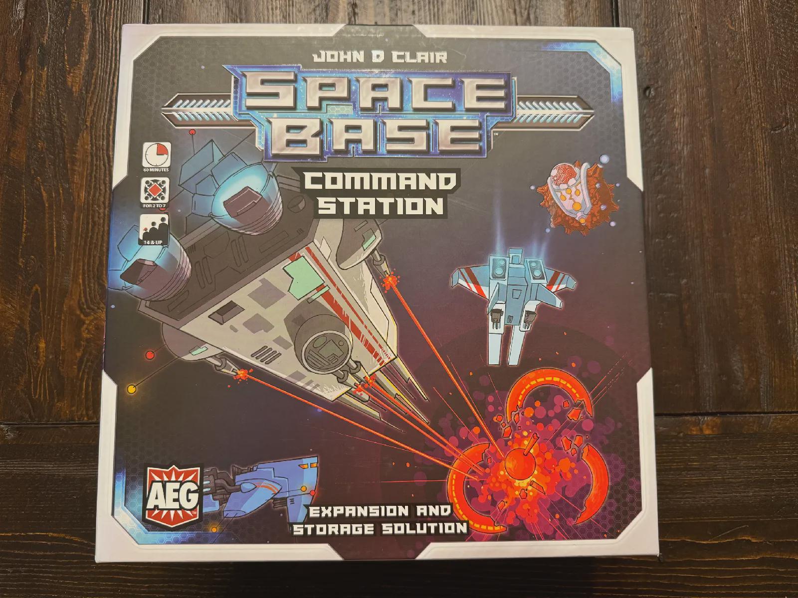 Space Base Insert / Organizer - Holds All Expansions Through Genesis in the Command Station Box - Eco Friendly 3D Printing Farm