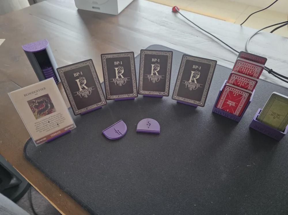 Kingdoms Forlorn Gameplay Helpers - Made using Solar Power in Eco Friendly 3D Printing Studio.