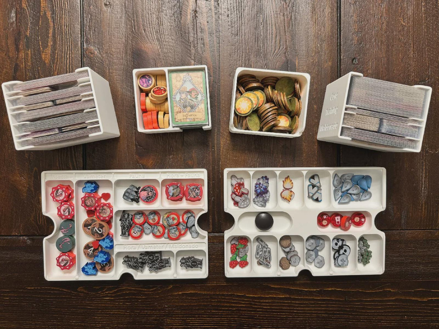 Corps of Discovery Insert / Organizer for Ultimate and Deluxe Edition - Eco Friendly 3D Printing Using Solar Power - KreativLayers