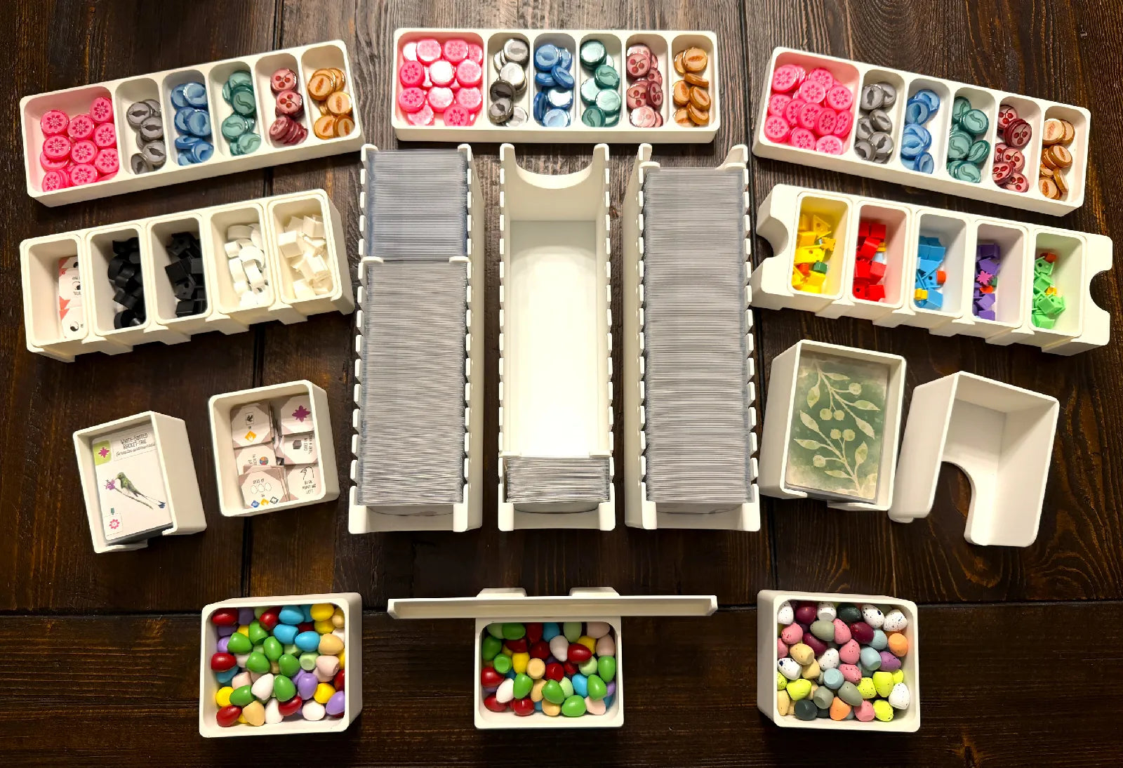 Wingspan Nesting Box Insert / Organizer - All Expansions (Updated Through the Americas Expansion) - KreativLayers