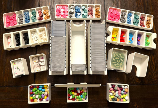 Wingspan Nesting Box Insert / Organizer - All Expansions (Updated Through the Americas Expansion)