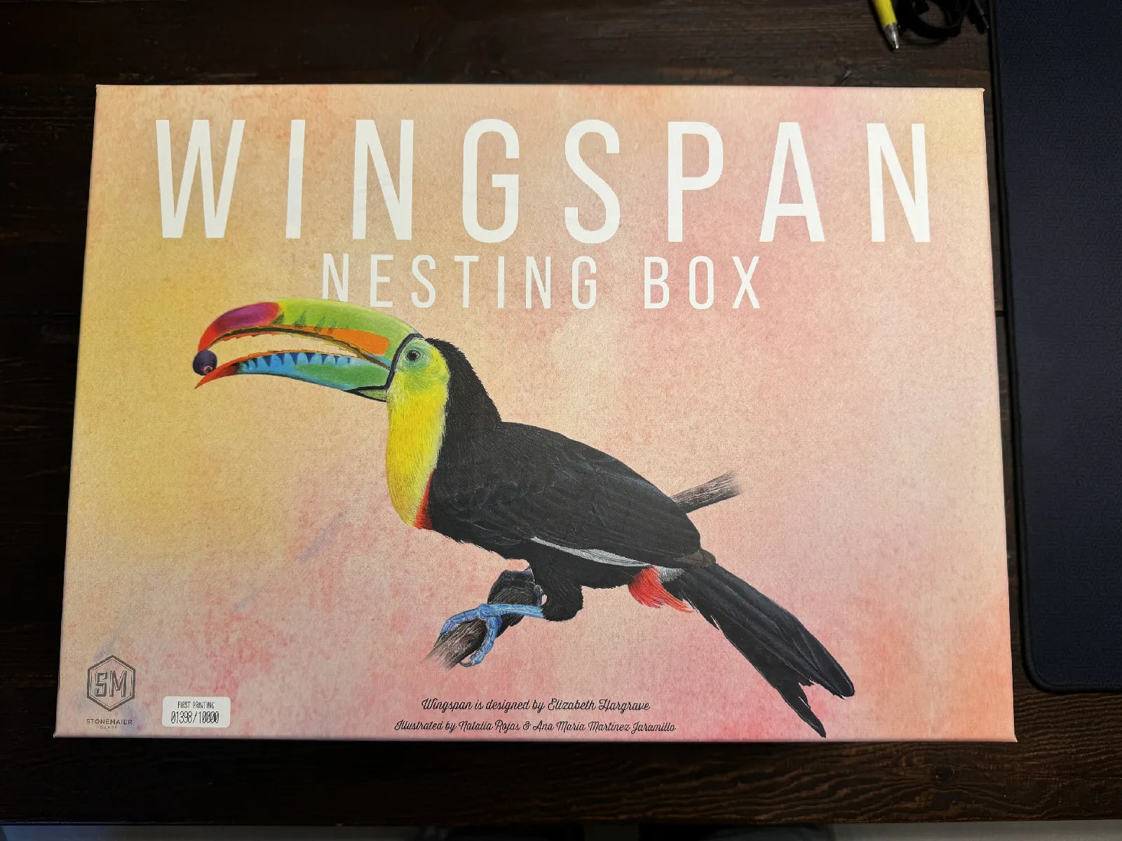 Wingspan Nesting Box Insert / Organizer - All Expansions (Updated Through the Americas Expansion) - KreativLayers