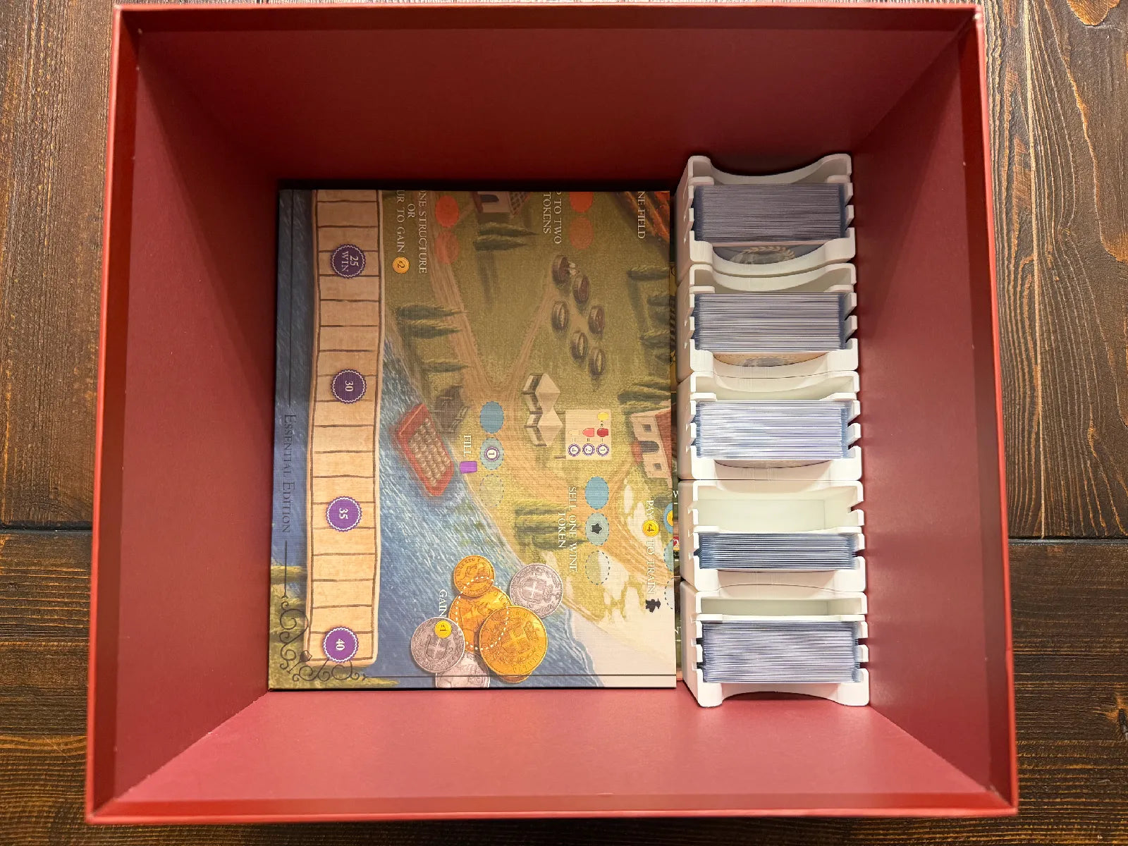 Viticulture Wine Crate Insert / Organizer - KreativLayers