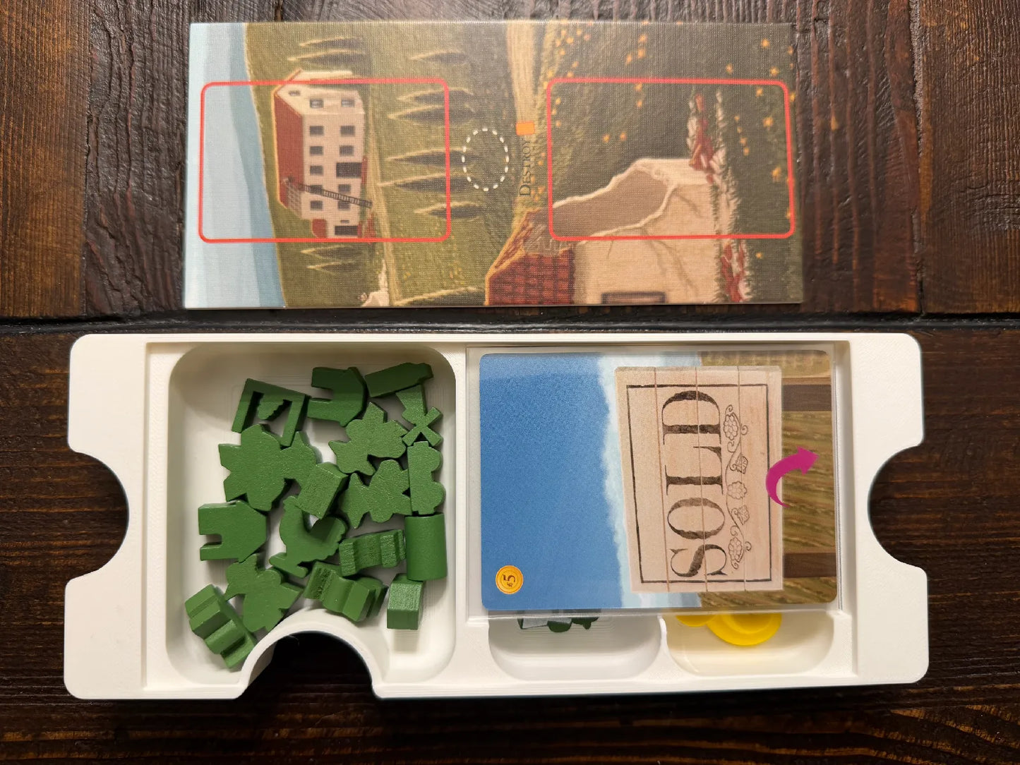 Viticulture Wine Crate Insert / Organizer - KreativLayers