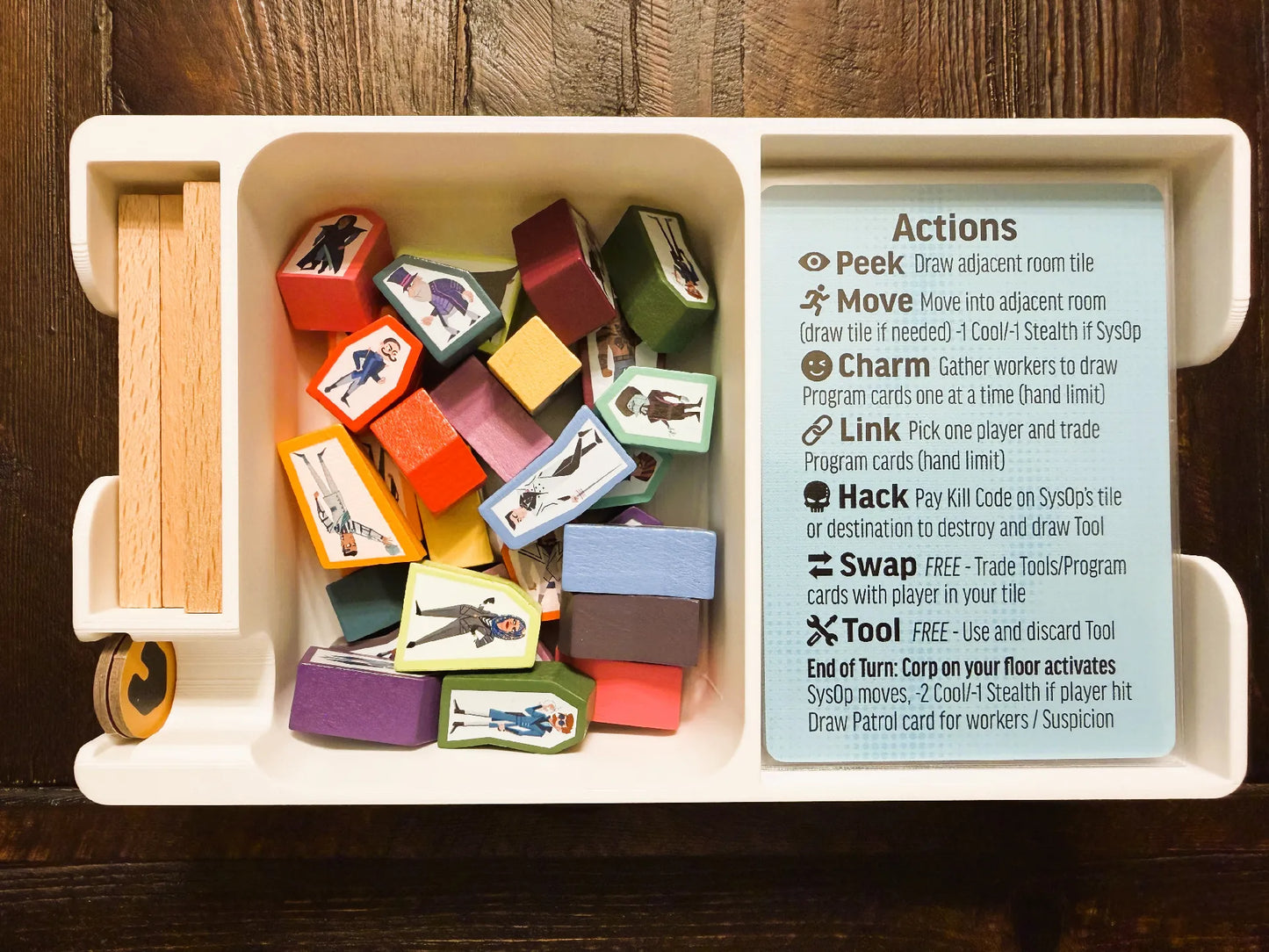 Burgle Bros. 3 Future Flip Insert / Organizer