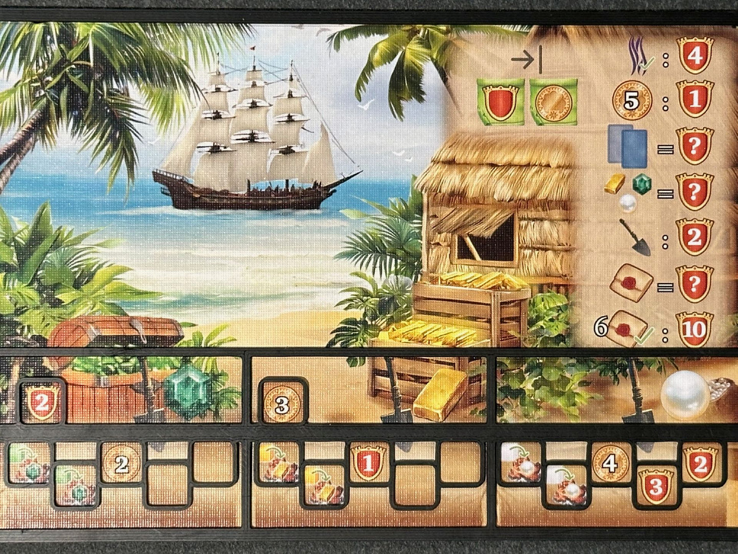 Pirates of Maracaibo Player and Island Board Overlays - KreativLayers