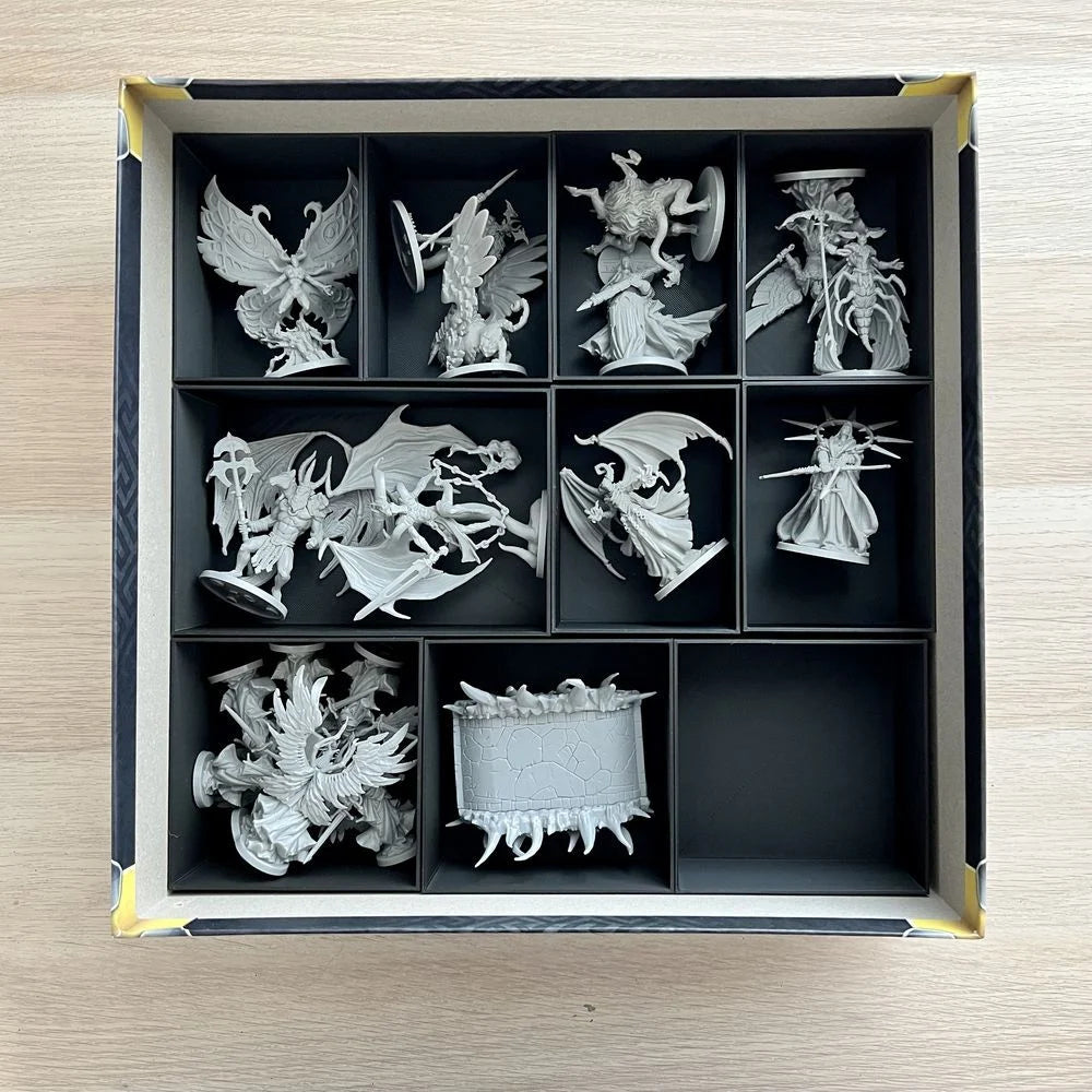 Ultimate Massive Darkness 2 Insert / Organizer for Sleeved Kickstarter Edition - KreativLayers