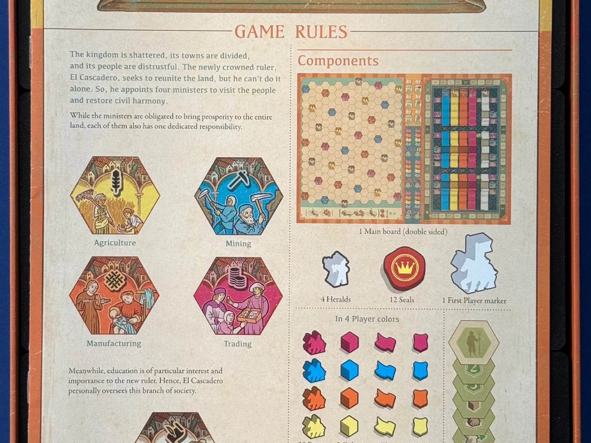 Cascadero Premium Board Game Insert - KreativLayers