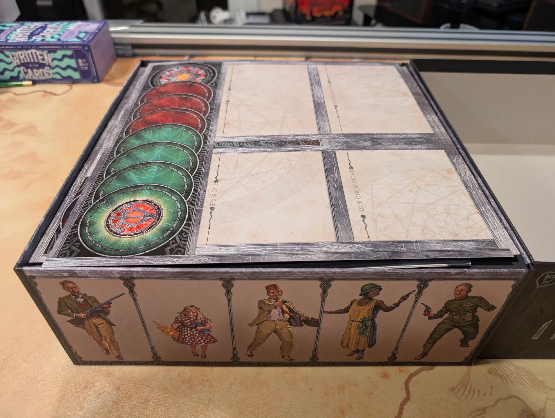 Cthulhu Death May Die Insert (Holds Season 1, 2, 3, 4, Unknowable, Goat, Yog, Ithaqua, Animal Allies) - KreativLayers