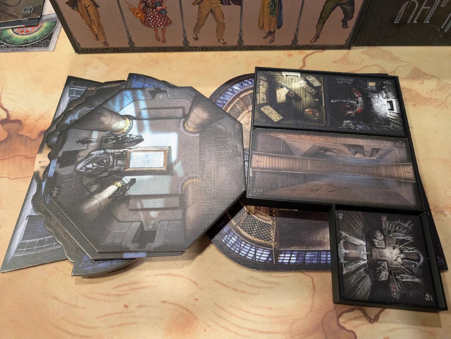 Cthulhu Death May Die Insert (Holds Season 1, 2, 3, 4, Unknowable, Goat, Yog, Ithaqua, Animal Allies) - KreativLayers