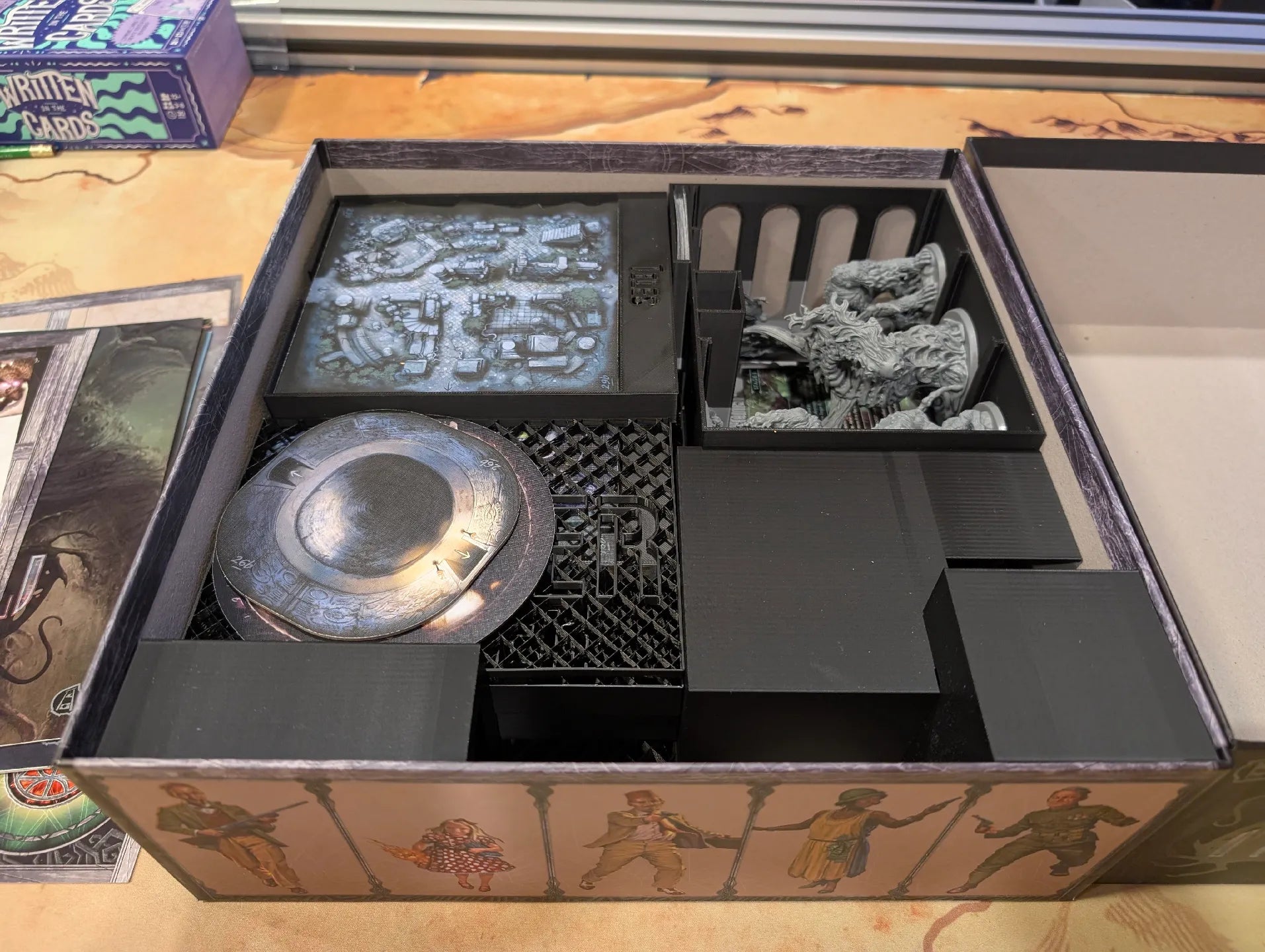 Cthulhu Death May Die Insert (Holds Season 1, 2, 3, 4, Unknowable, Goat, Yog, Ithaqua, Animal Allies) - KreativLayers