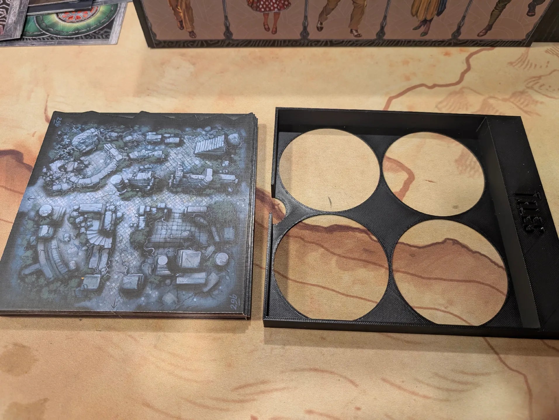 Cthulhu Death May Die Insert (Holds Season 1, 2, 3, 4, Unknowable, Goat, Yog, Ithaqua, Animal Allies) - KreativLayers