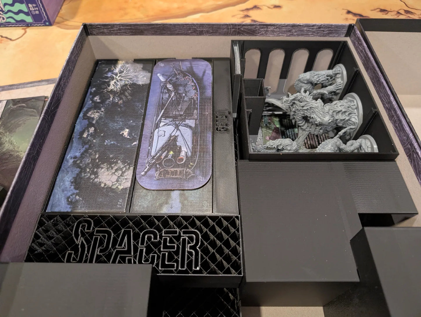 Cthulhu Death May Die Insert (Holds Season 1, 2, 3, 4, Unknowable, Goat, Yog, Ithaqua, Animal Allies) - KreativLayers