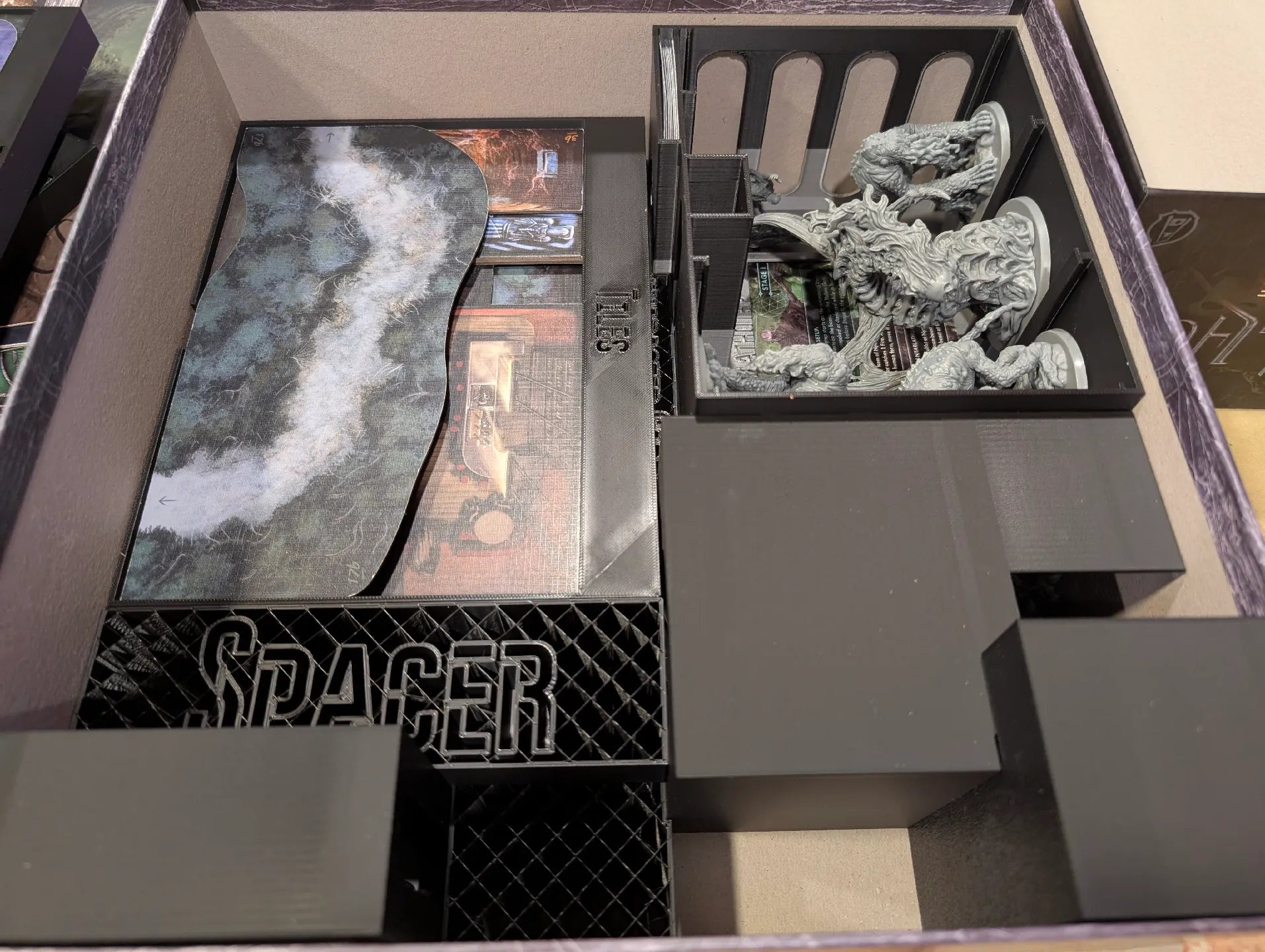 Cthulhu Death May Die Insert (Holds Season 1, 2, 3, 4, Unknowable, Goat, Yog, Ithaqua, Animal Allies) - KreativLayers