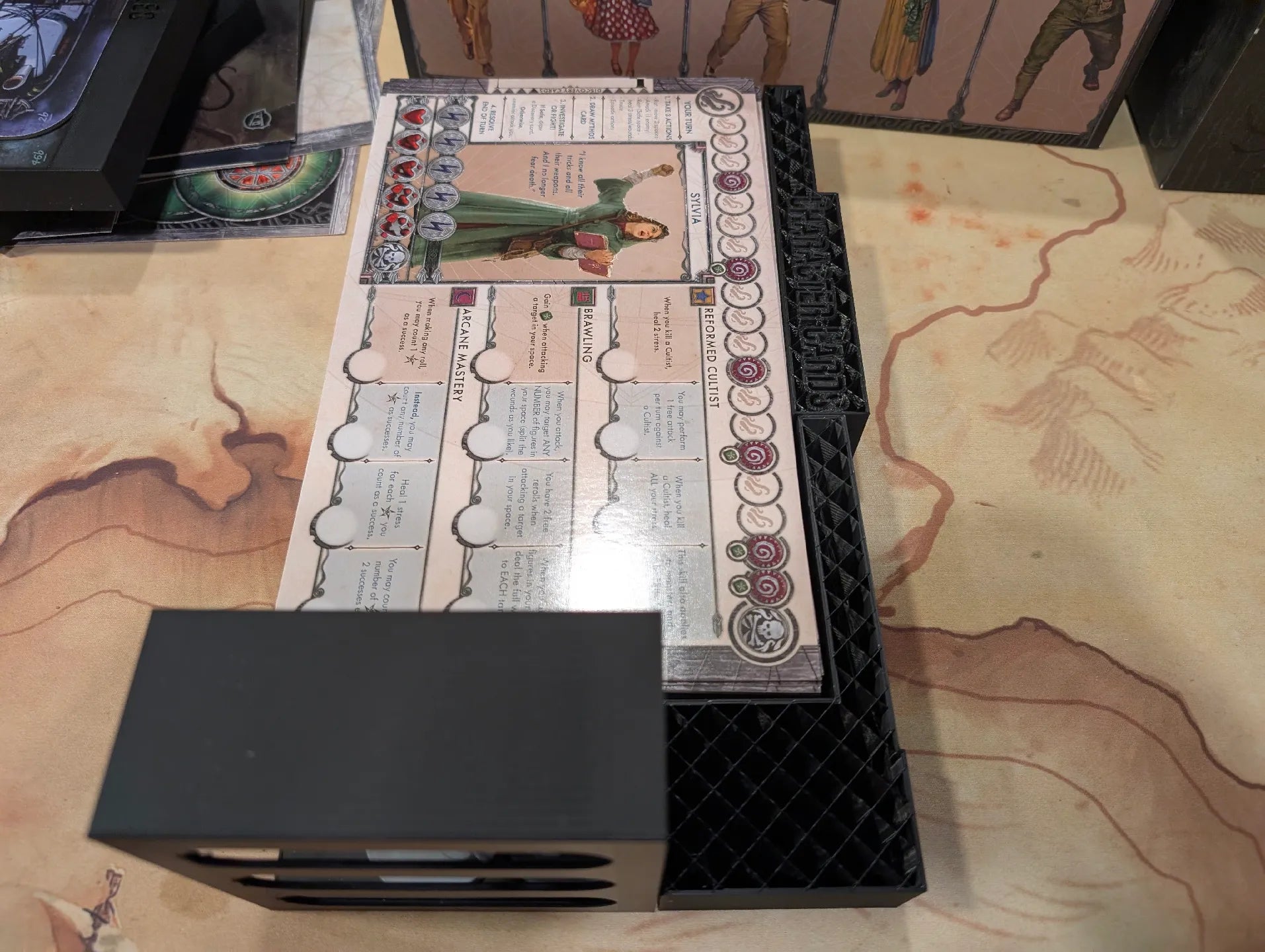 Cthulhu Death May Die Insert (Holds Season 1, 2, 3, 4, Unknowable, Goat, Yog, Ithaqua, Animal Allies) - KreativLayers