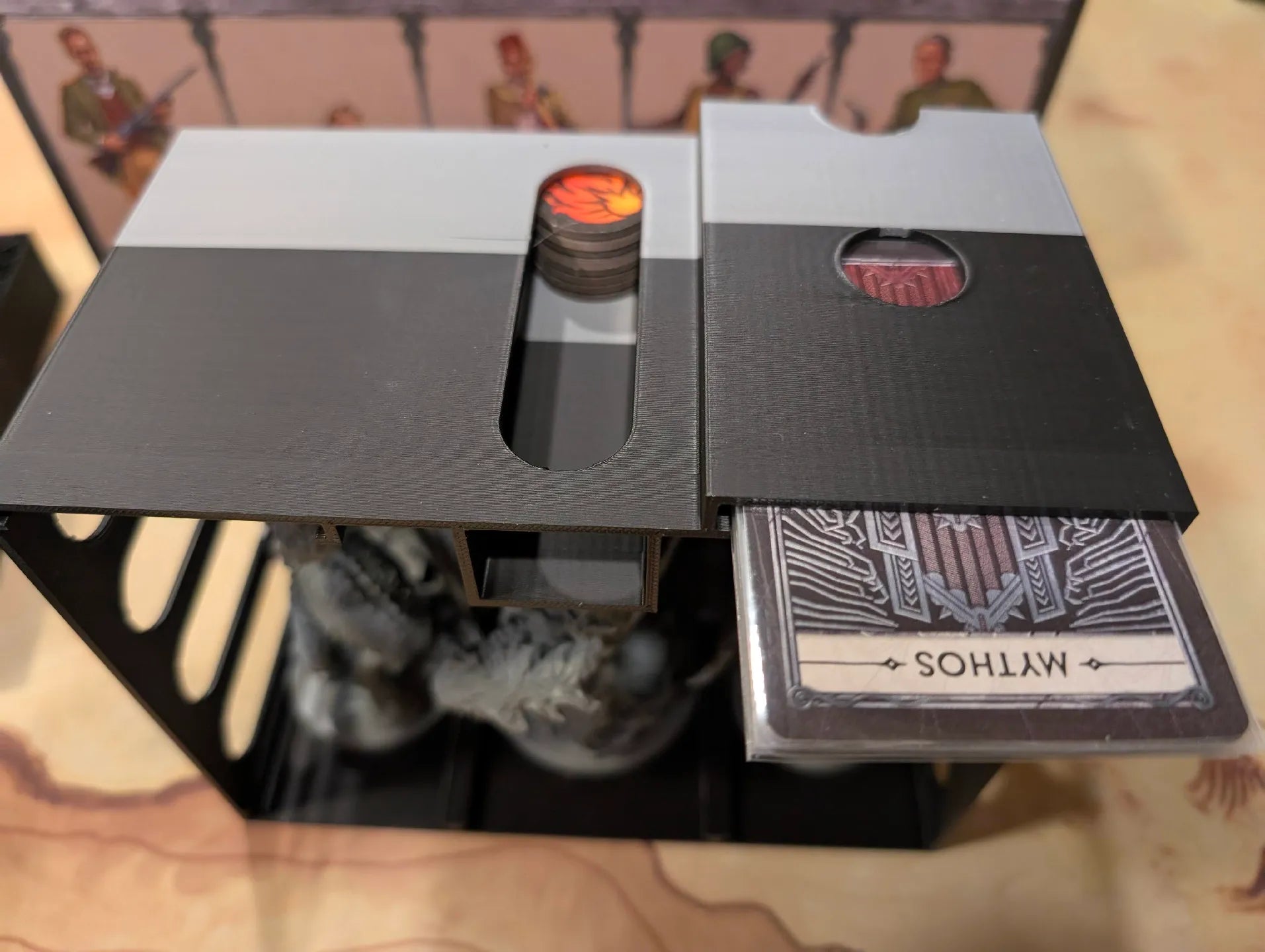 Cthulhu Death May Die Insert (Holds Season 1, 2, 3, 4, Unknowable, Goat, Yog, Ithaqua, Animal Allies) - KreativLayers