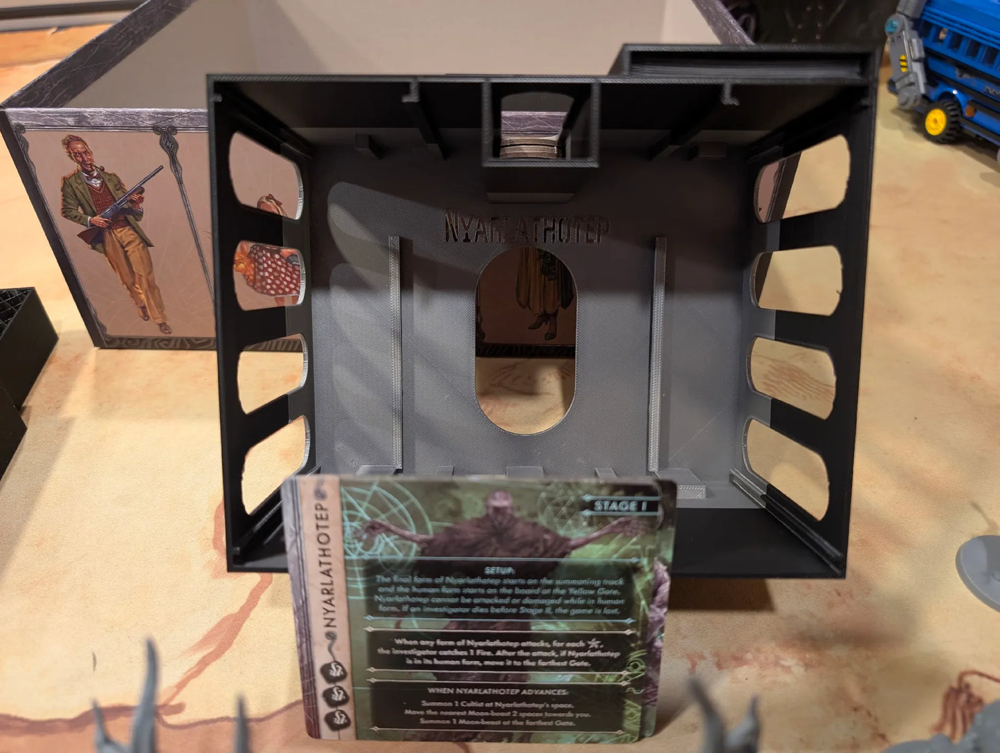 Cthulhu Death May Die Insert (Holds Season 1, 2, 3, 4, Unknowable, Goat, Yog, Ithaqua, Animal Allies) - KreativLayers