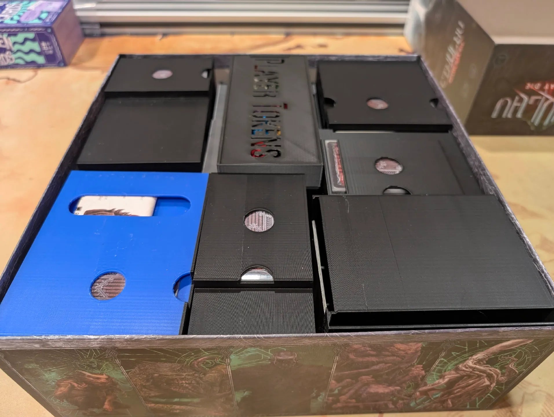 Cthulhu Death May Die Insert (Holds Season 1, 2, 3, 4, Unknowable, Goat, Yog, Ithaqua, Animal Allies) - KreativLayers