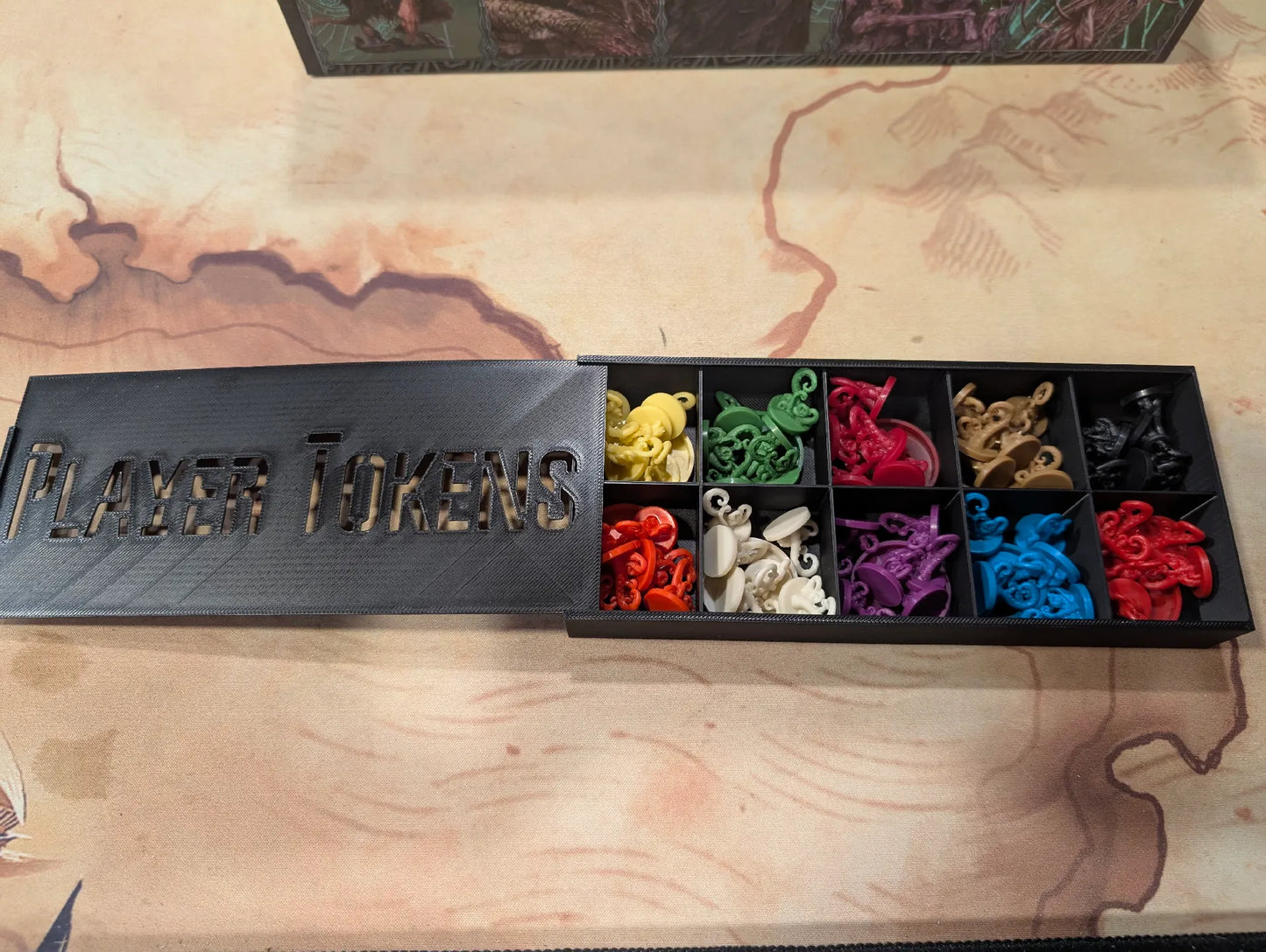 Cthulhu Death May Die Insert (Holds Season 1, 2, 3, 4, Unknowable, Goat, Yog, Ithaqua, Animal Allies) - KreativLayers