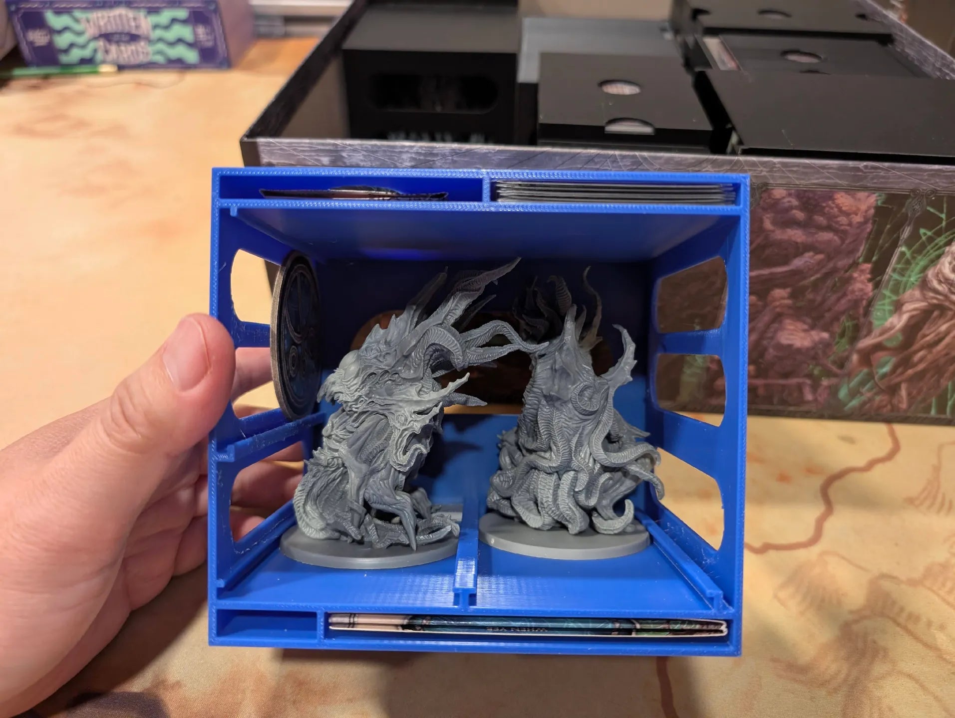 Cthulhu Death May Die Insert (Holds Season 1, 2, 3, 4, Unknowable, Goat, Yog, Ithaqua, Animal Allies) - KreativLayers