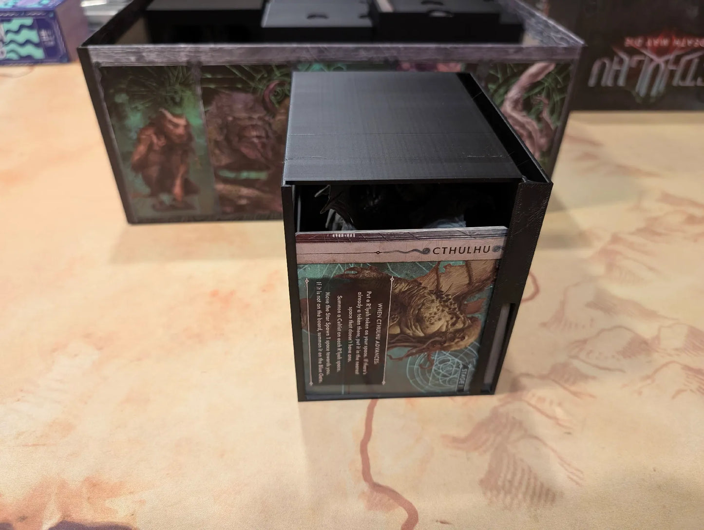 Cthulhu Death May Die Insert (Holds Season 1, 2, 3, 4, Unknowable, Goat, Yog, Ithaqua, Animal Allies) - KreativLayers