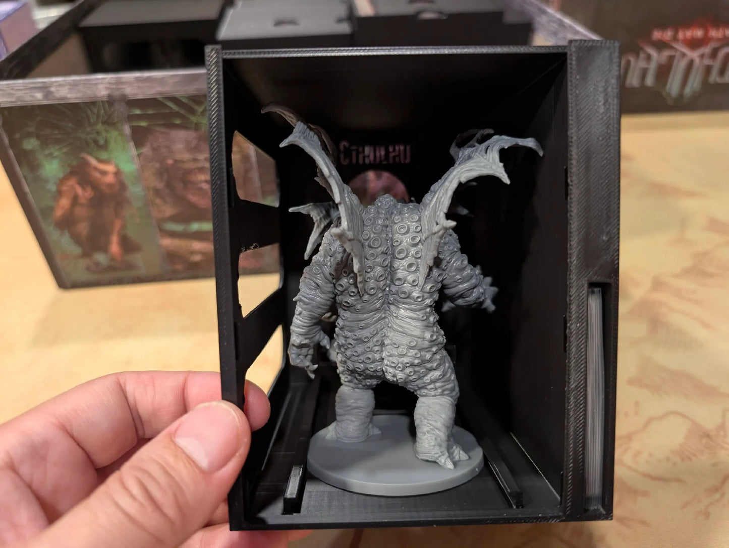 Cthulhu Death May Die Insert (Holds Season 1, 2, 3, 4, Unknowable, Goat, Yog, Ithaqua, Animal Allies) - KreativLayers