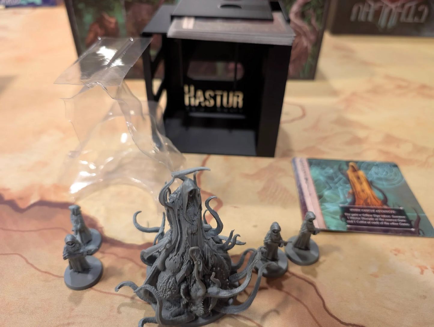 Cthulhu Death May Die Insert (Holds Season 1, 2, 3, 4, Unknowable, Goat, Yog, Ithaqua, Animal Allies) - KreativLayers