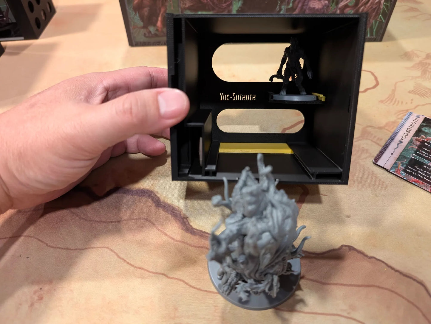 Cthulhu Death May Die Insert (Holds Season 1, 2, 3, 4, Unknowable, Goat, Yog, Ithaqua, Animal Allies) - KreativLayers