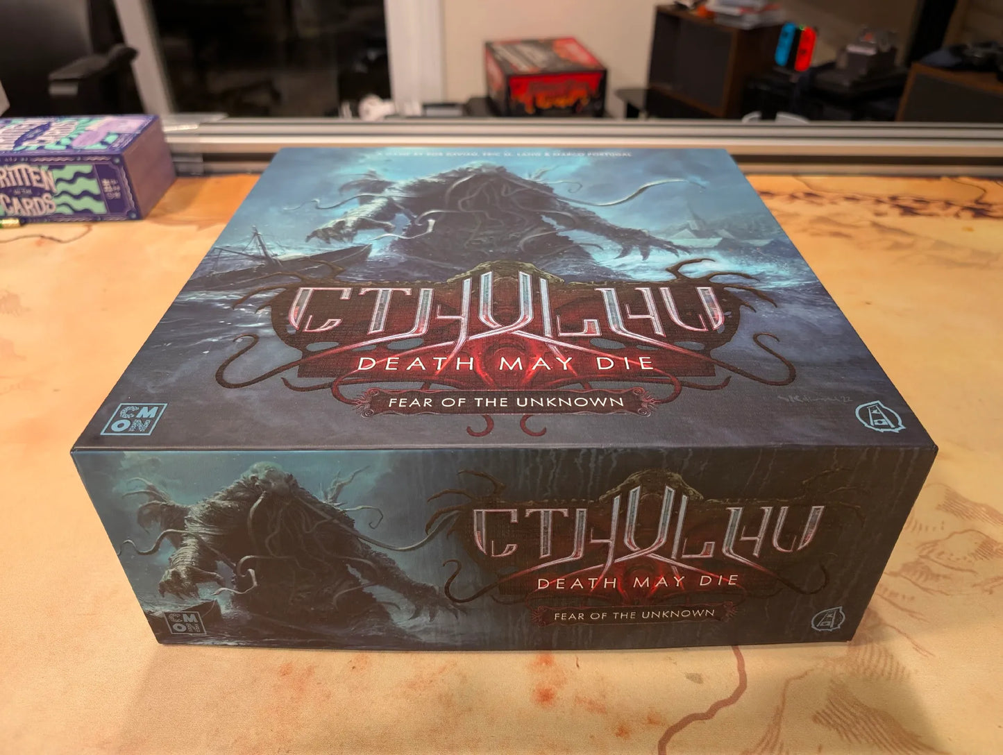 Cthulhu Death May Die Insert (Holds Season 1, 2, 3, 4, Unknowable, Goat, Yog, Ithaqua, Animal Allies) - KreativLayers