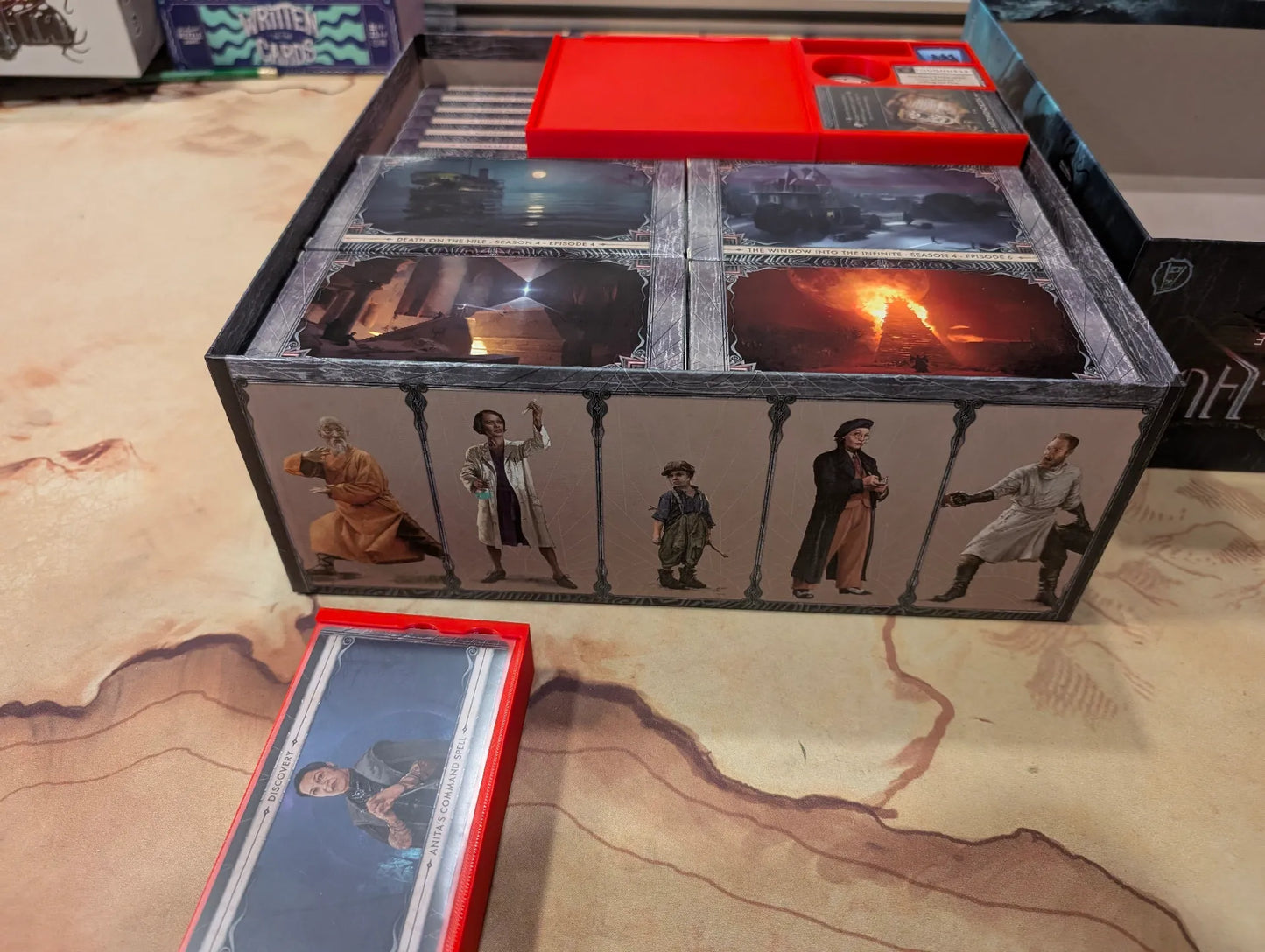 Cthulhu Death May Die Insert (Holds Season 1, 2, 3, 4, Unknowable, Goat, Yog, Ithaqua, Animal Allies) - KreativLayers