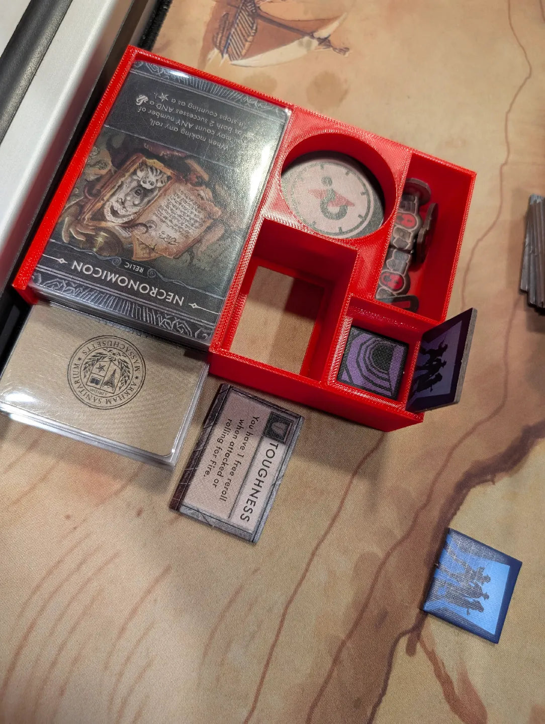 Cthulhu Death May Die Insert (Holds Season 1, 2, 3, 4, Unknowable, Goat, Yog, Ithaqua, Animal Allies) - KreativLayers