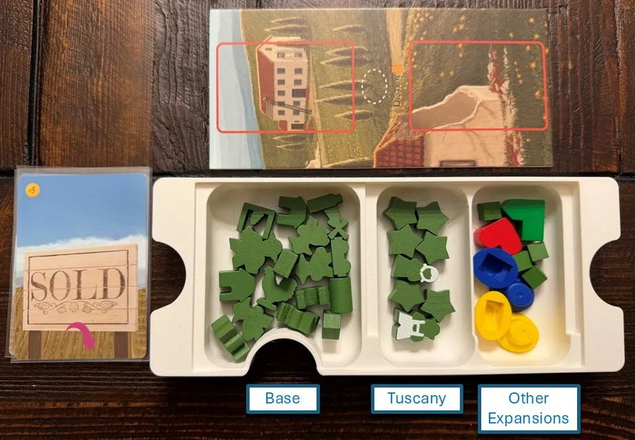 Viticulture Wine Crate Insert / Organizer - KreativLayers