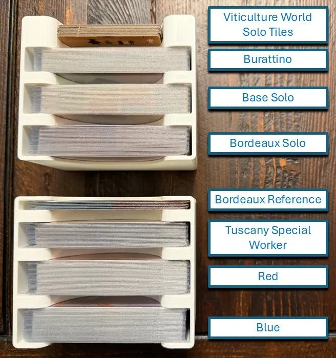 Viticulture Wine Crate Insert / Organizer - KreativLayers